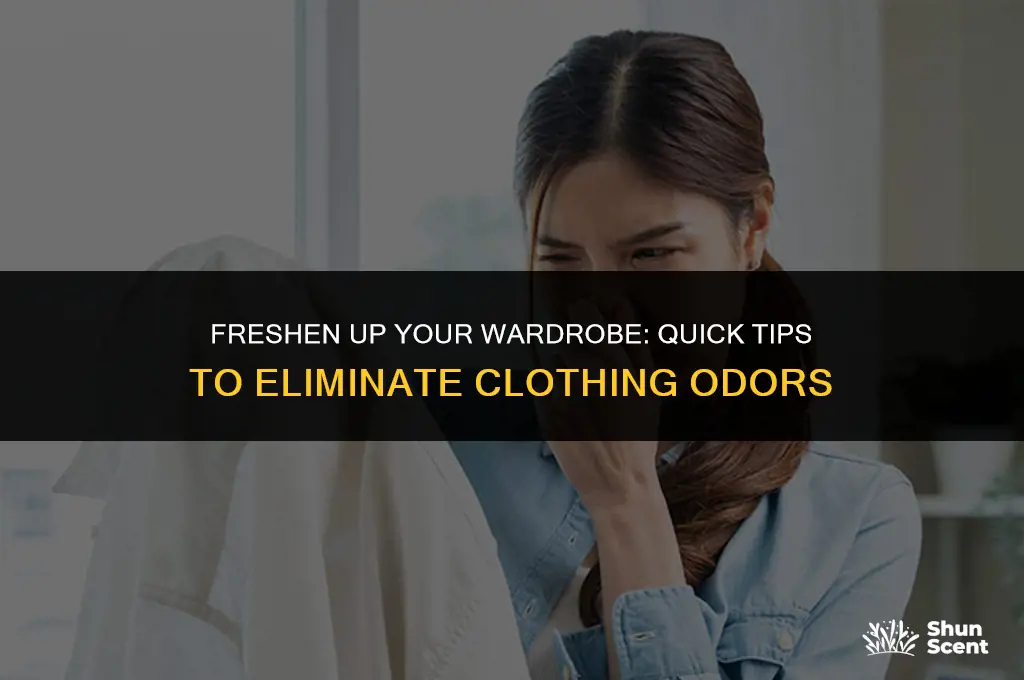 how to get rid of odor in clothes fast