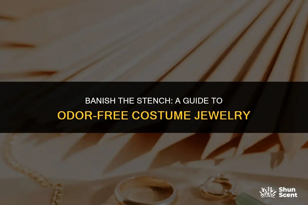 how to get rid of odor in costume jewelry