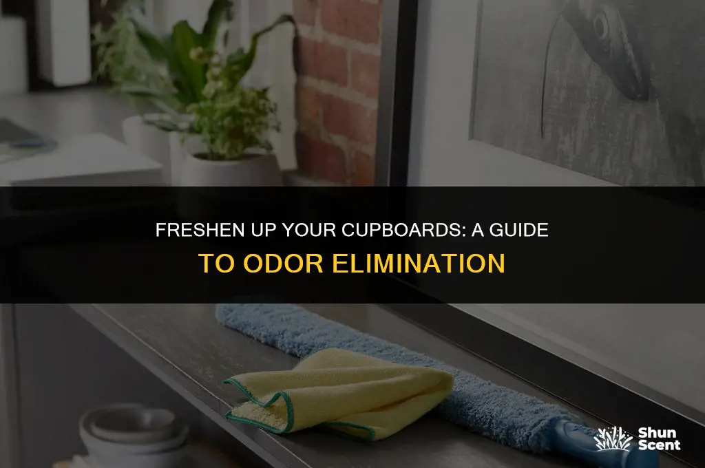 how to get rid of odor in cupboard