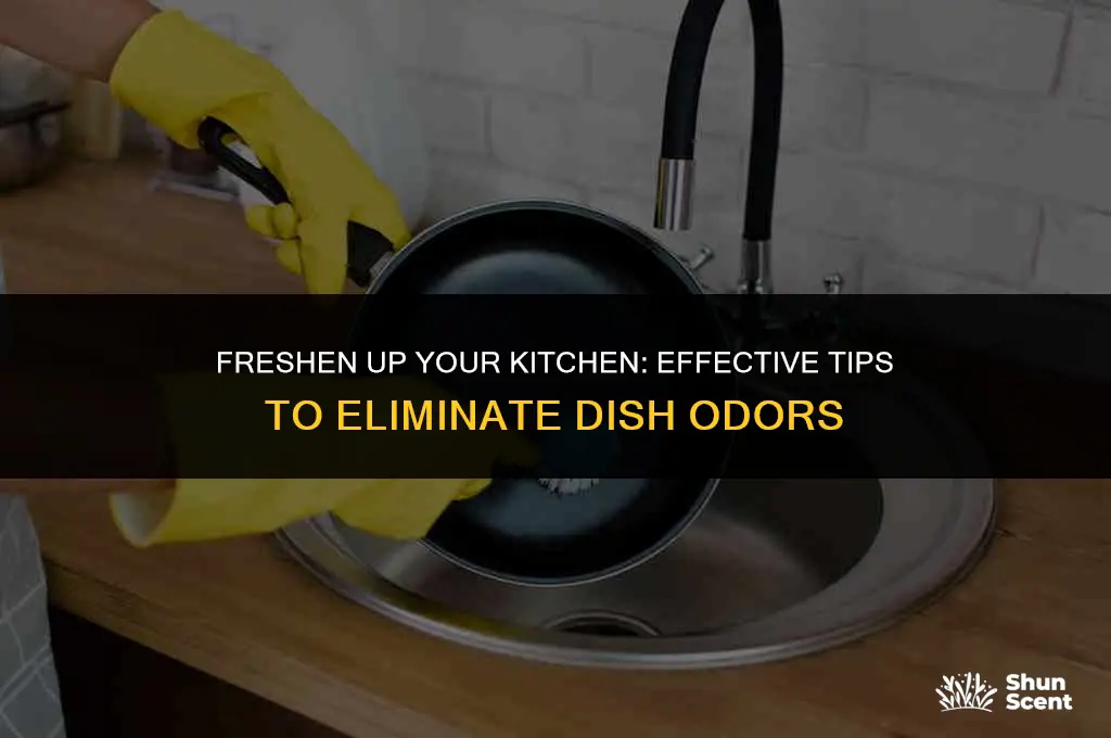 how to get rid of odor in dishes