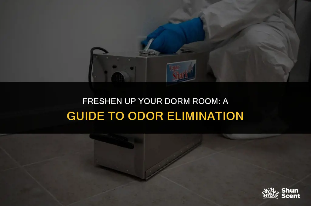 how to get rid of odor in dorm room