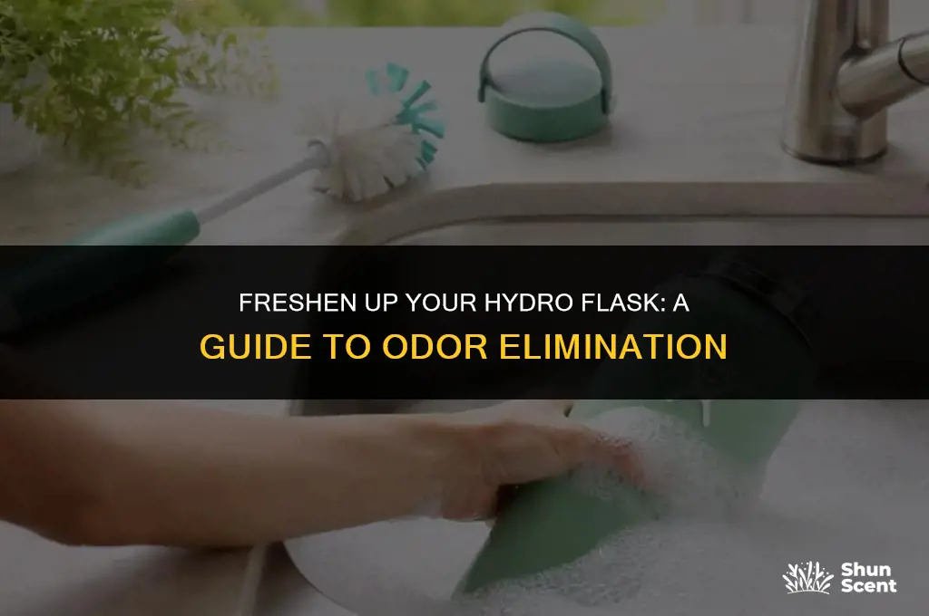 how to get rid of odor in hydro flask