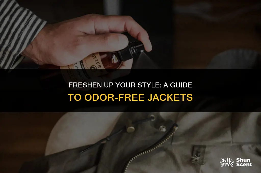 how to get rid of odor in jacket