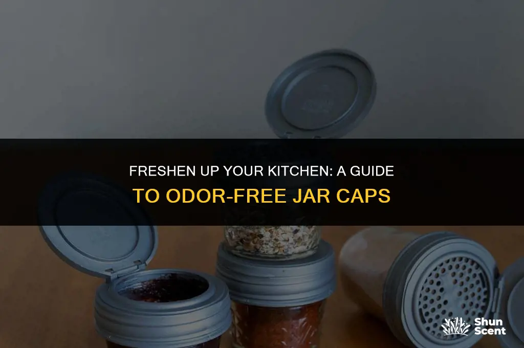 how to get rid of odor in jar caps