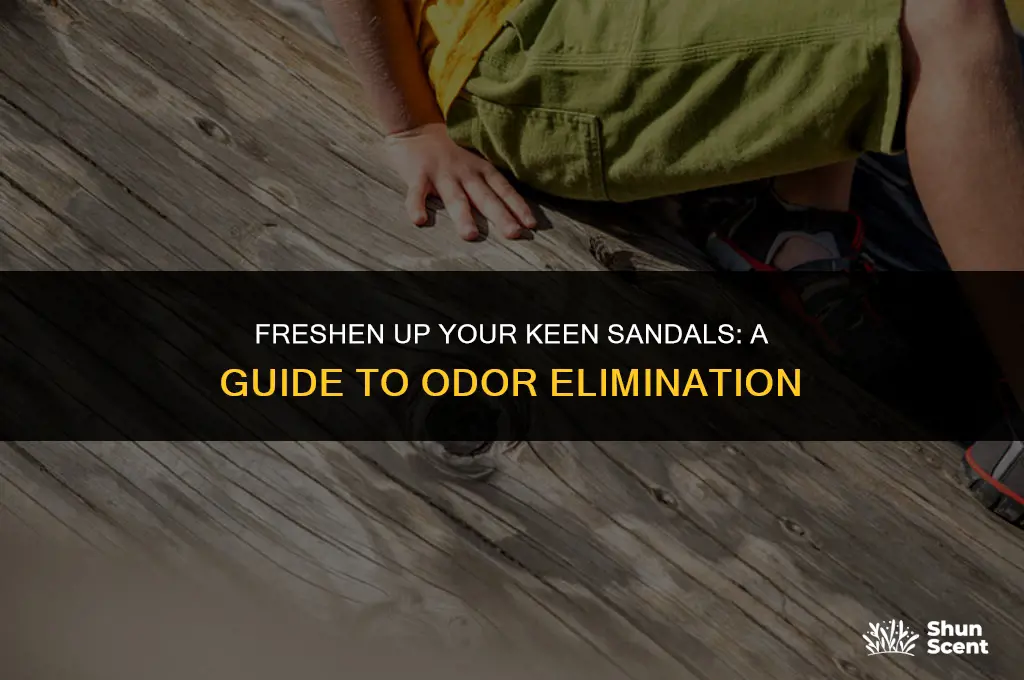 how to get rid of odor in keen sandals