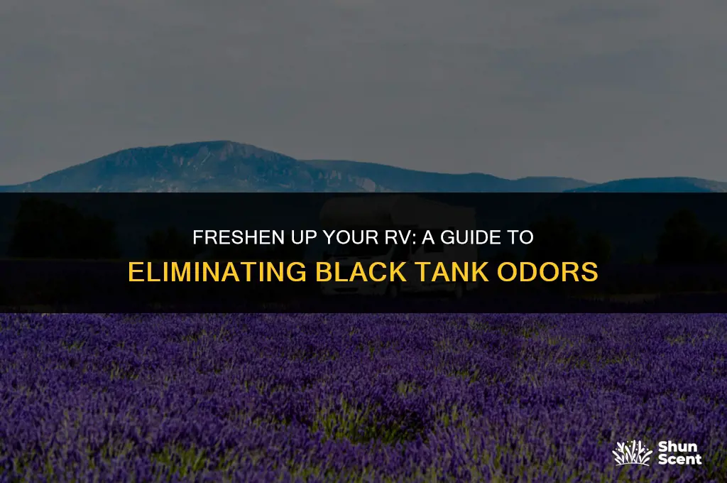 how to get rid of odor in rv black tank