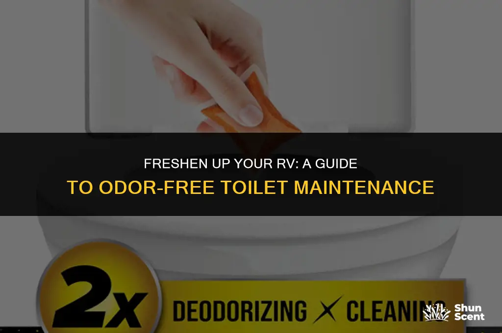 how to get rid of odor in rv toilet