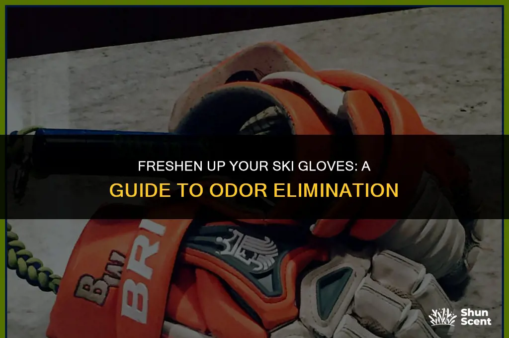 how to get rid of odor in ski gloves