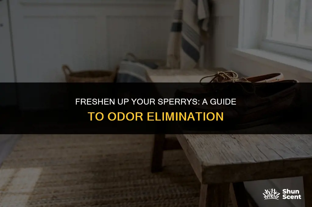 how to get rid of odor in sperrys