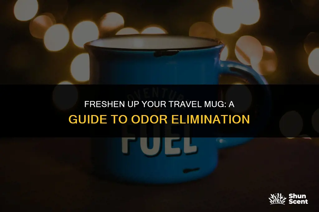how to get rid of odor in travel mug