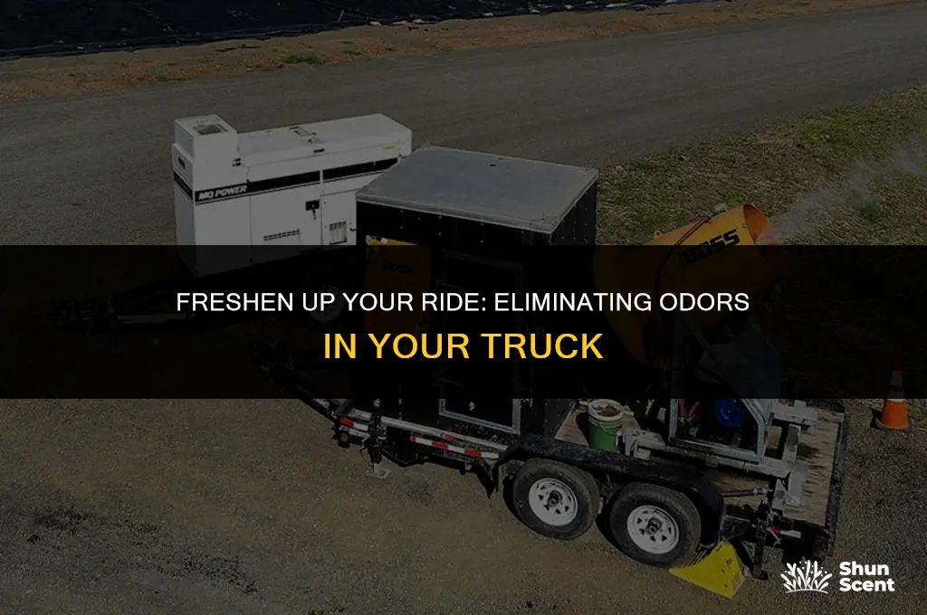 how to get rid of odor in truck