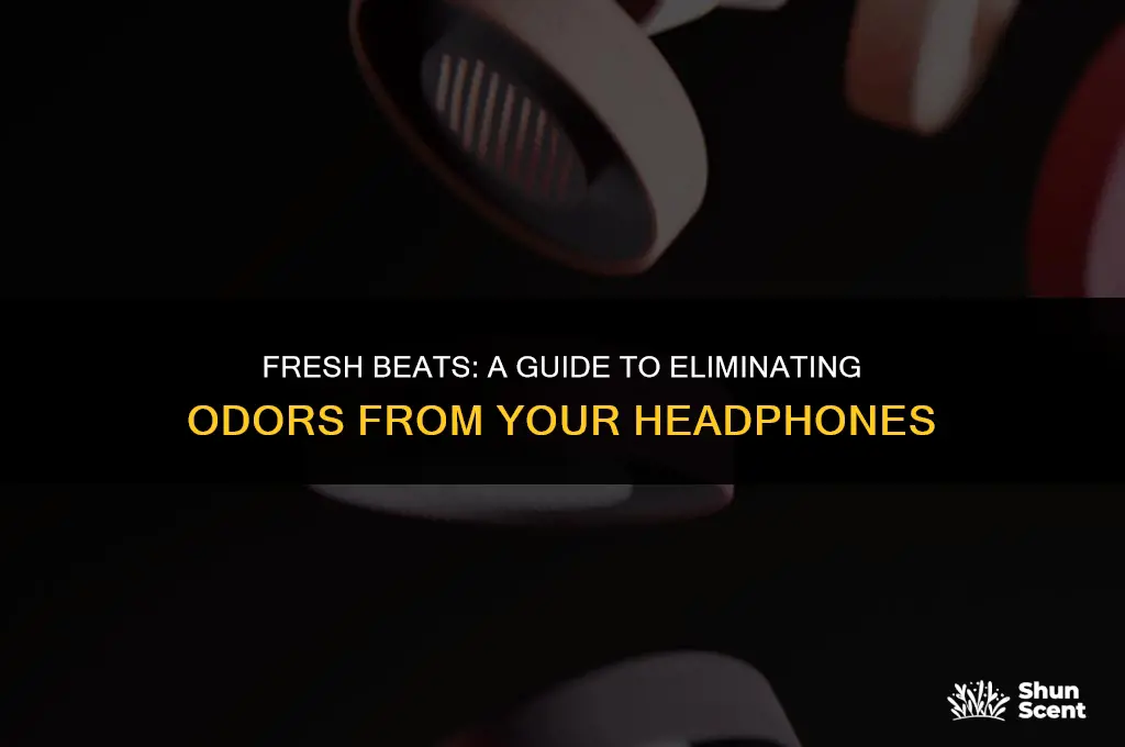 how to get rid of odor on beats headphones