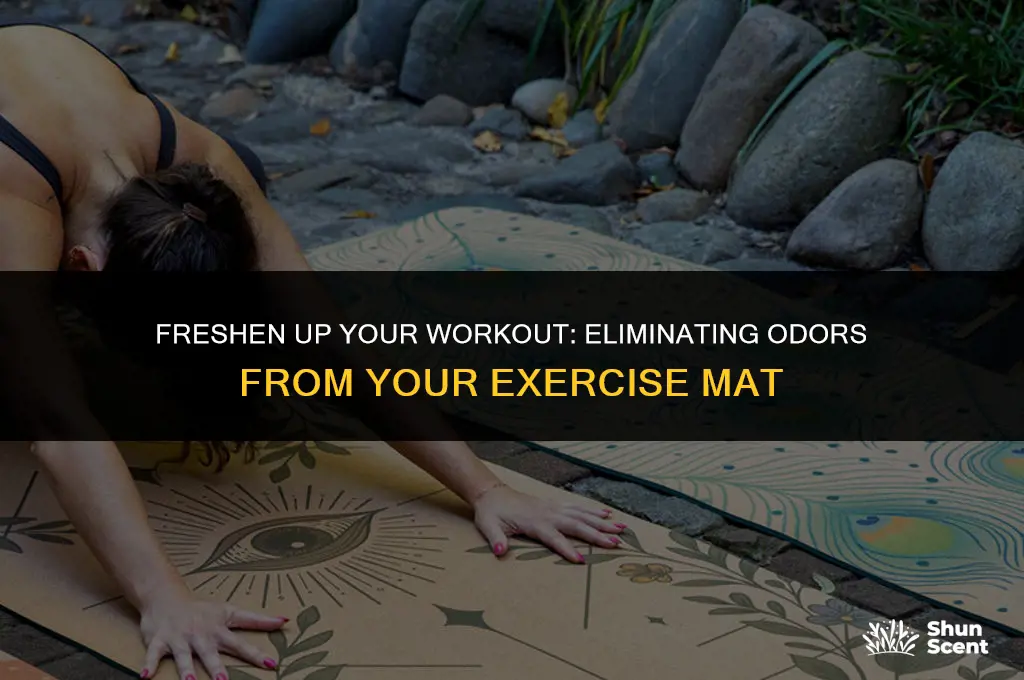 how to get rid of odor on exercise mat