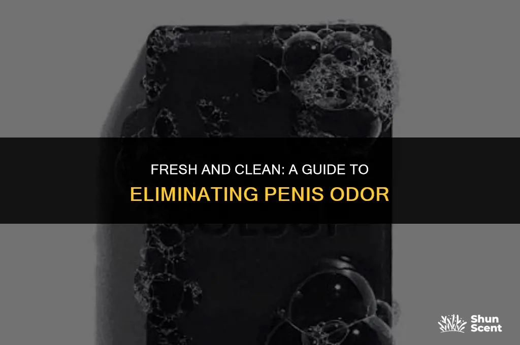 how to get rid of odor on penis