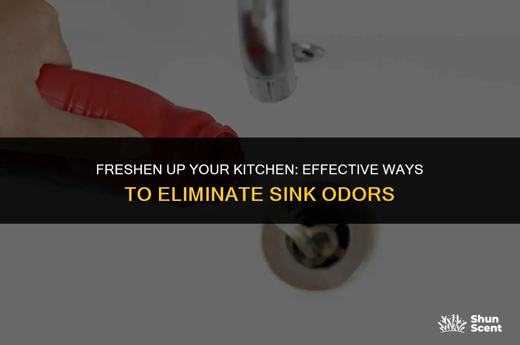 how to get rid of odor sink