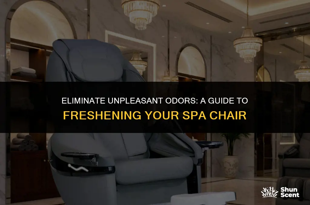 how to get rid of odor smell for spa chair