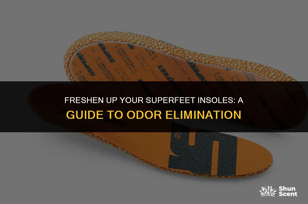 how to get rid of odors in superfeet insoles