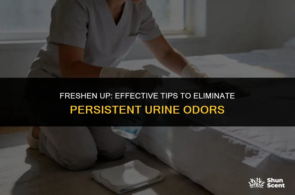 how to get rid of old lady urine odor