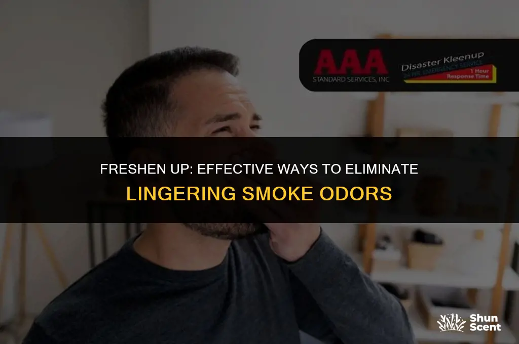 how to get rid of old smoke odor