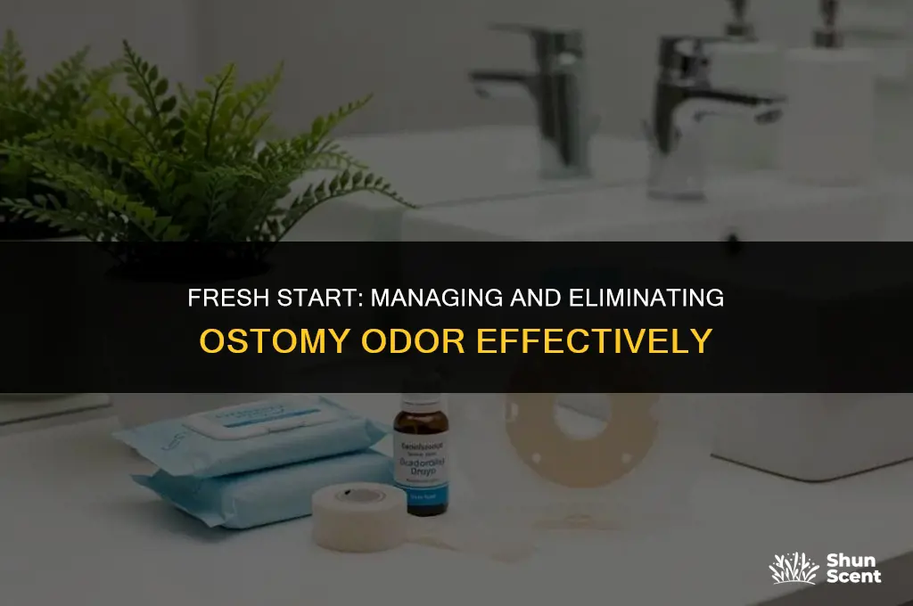how to get rid of ostomy odor