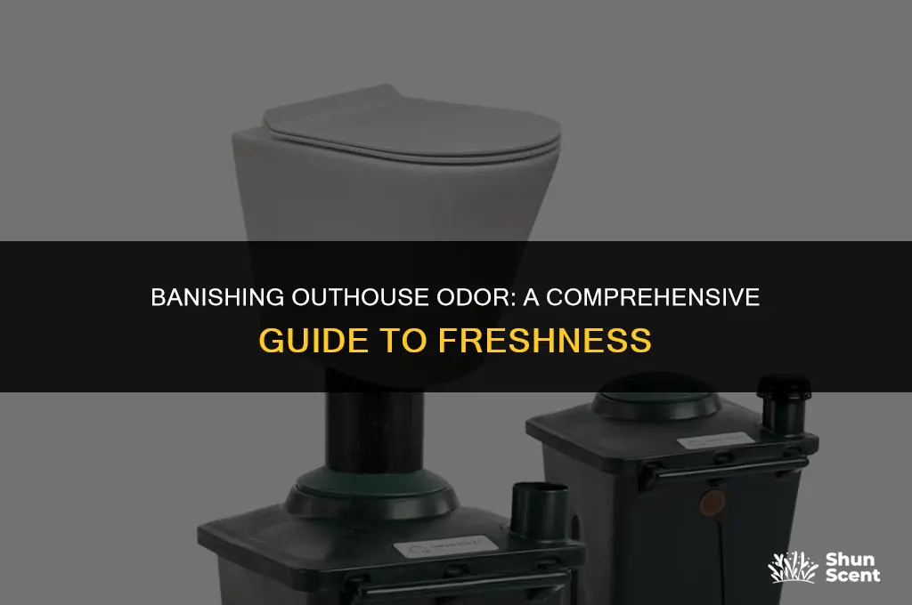 how to get rid of outhouse odor