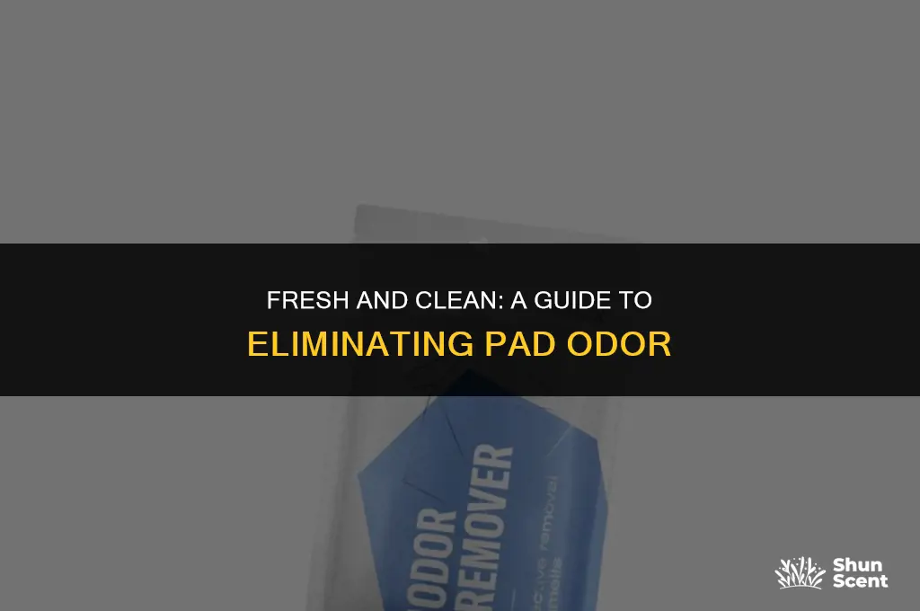 how to get rid of pad odor