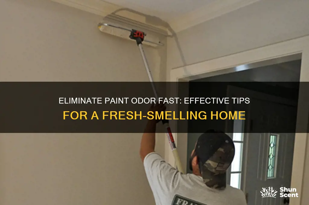 how to get rid of paint scent