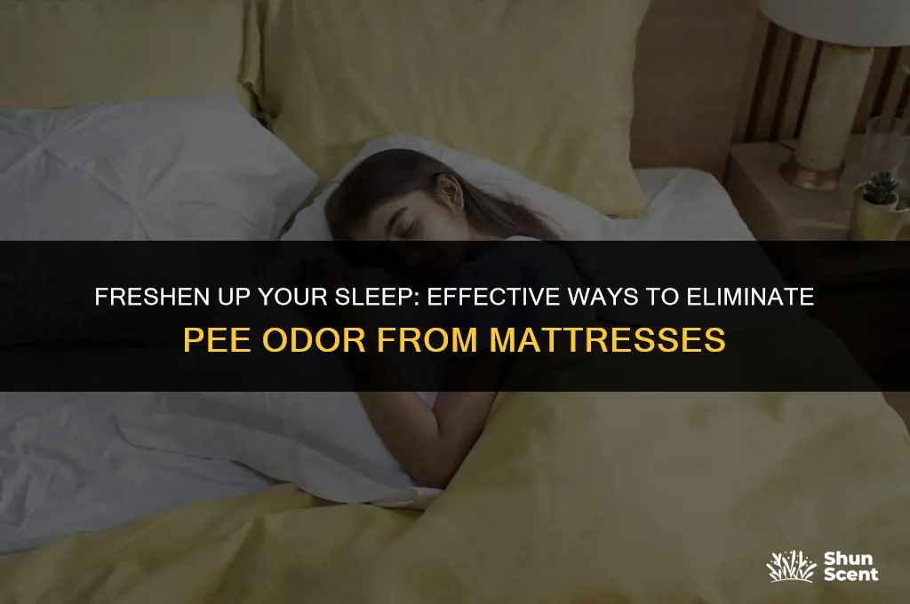 how to get rid of pee odor in mattress