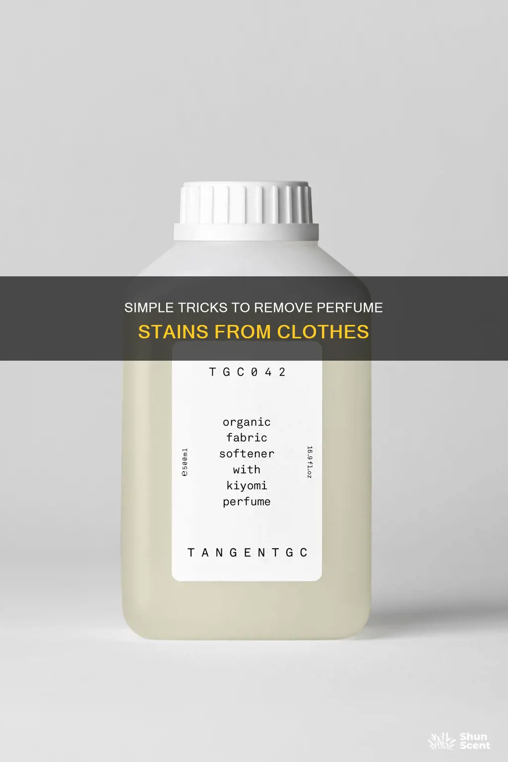 how to get rid of perfume marks on clothes