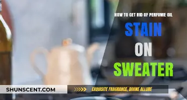 Perfume Oil Spill: Sweater Stain Removal Tips
