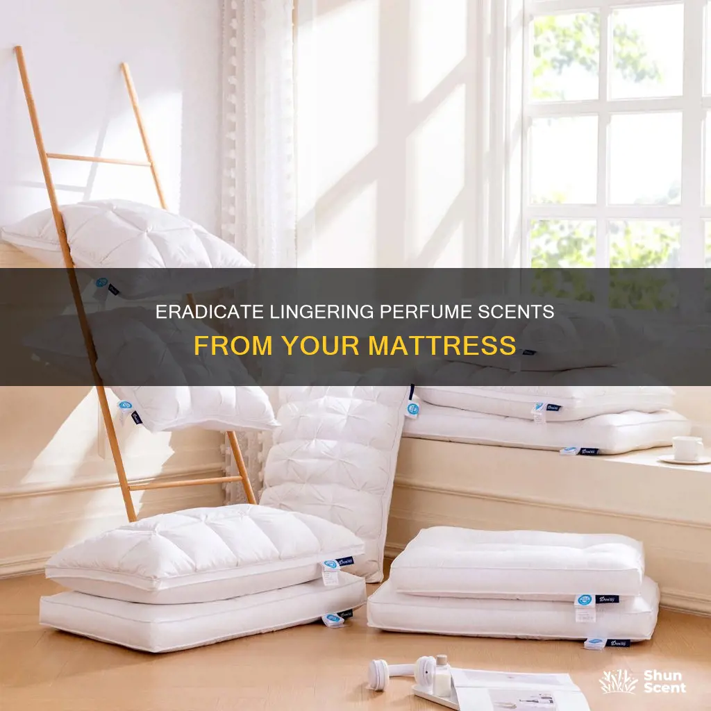 how to get rid of perfume scent in mattress