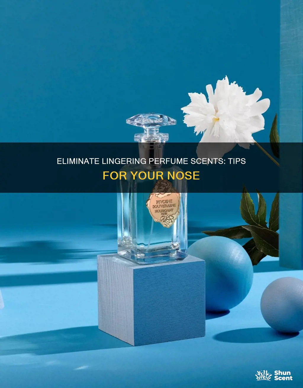 how to get rid of perfume smell in nose
