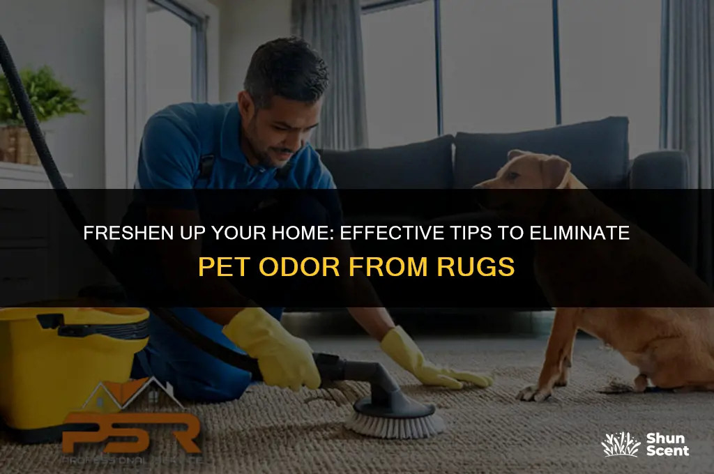 how to get rid of pet odor in rugs