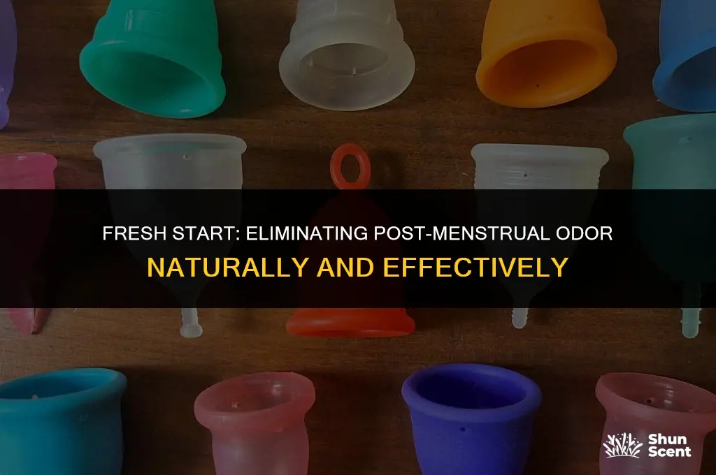 how to get rid of post menstrual-odor