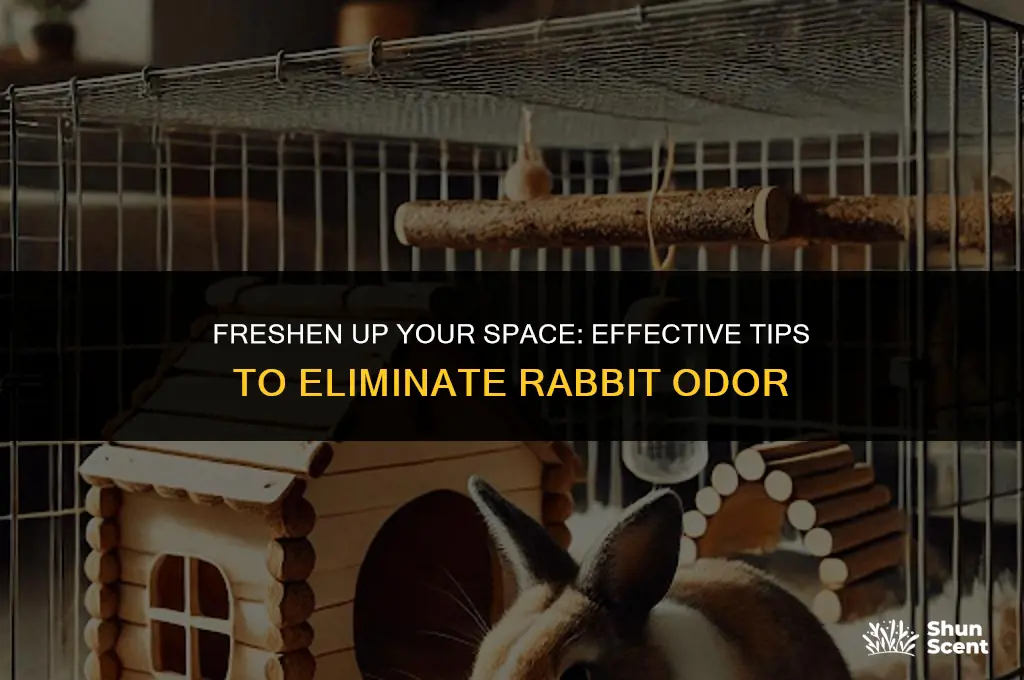 how to get rid of rabbit odor