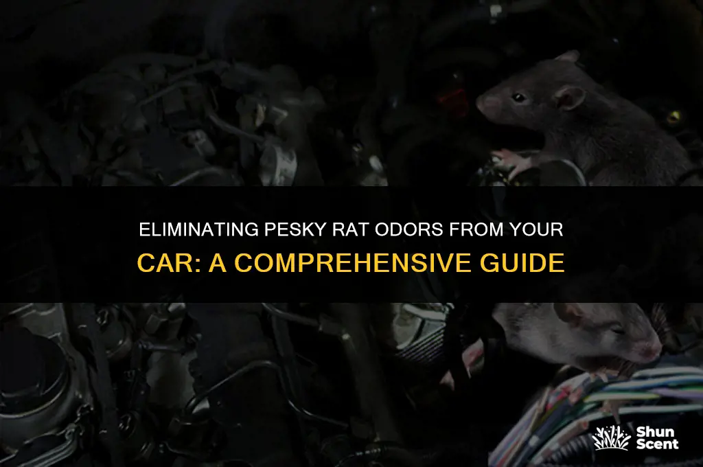 how to get rid of rat odor in car