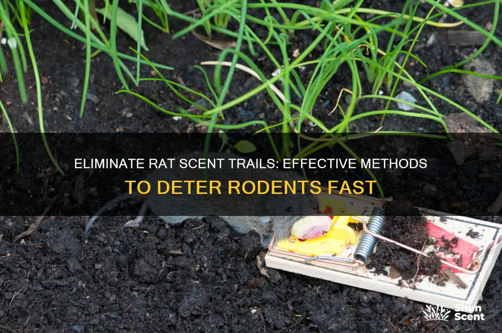 how to get rid of rat scent trail