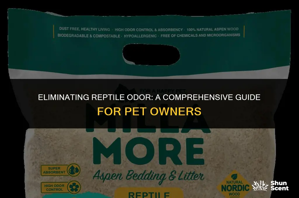 how to get rid of reptile odor