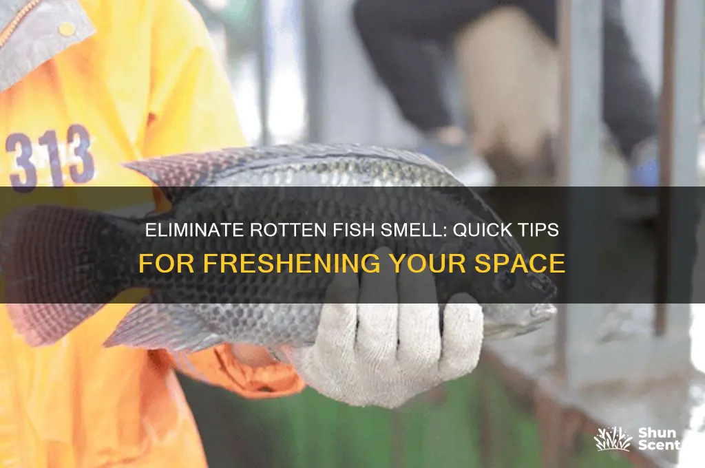 how to get rid of rotten fish odor