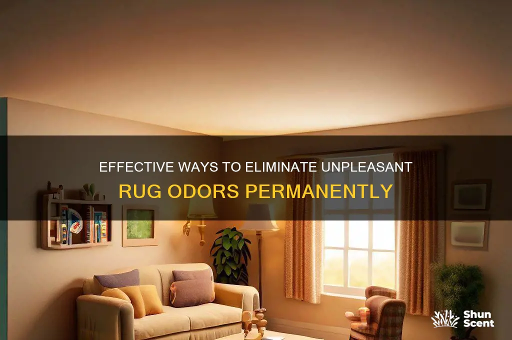 how to get rid of rug odor
