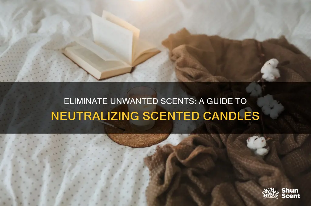 how to get rid of scent in scented candles