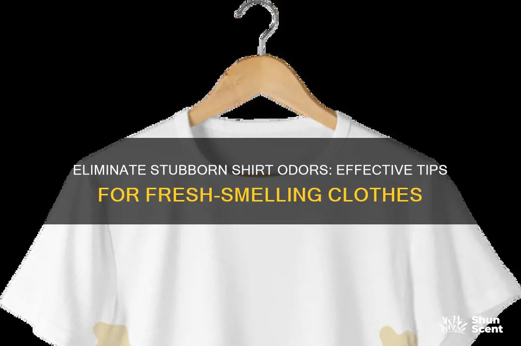 how to get rid of shirt odor