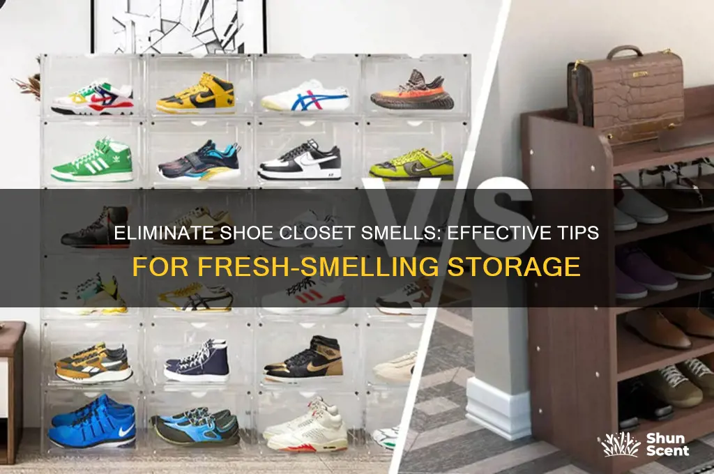 how to get rid of shoe closet odor