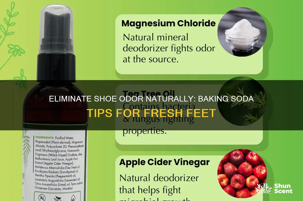 how to get rid of shoe odor baking soda