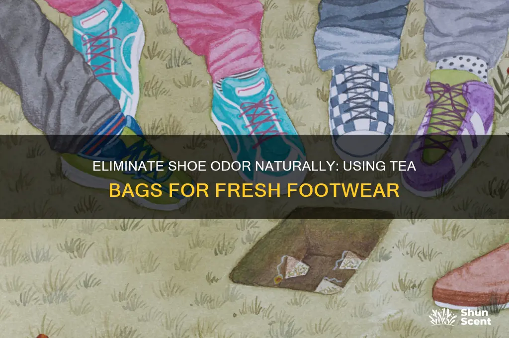 how to get rid of shoe odor tea bags