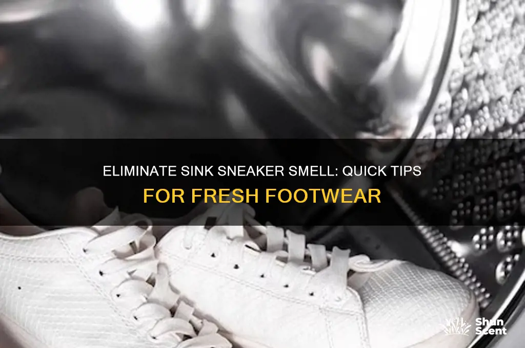 how to get rid of sink sneaker odor