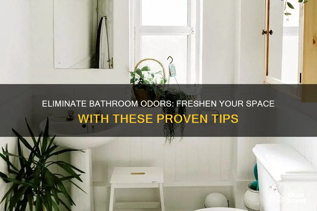how to get rid of smelly bathroom odors