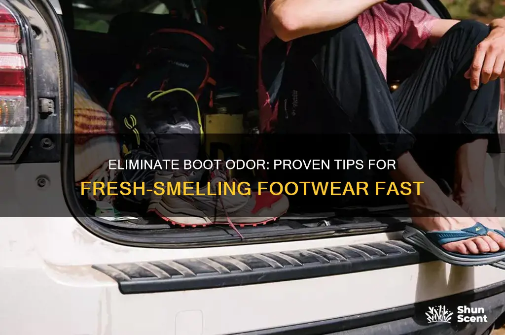 how to get rid of smelly boot odor