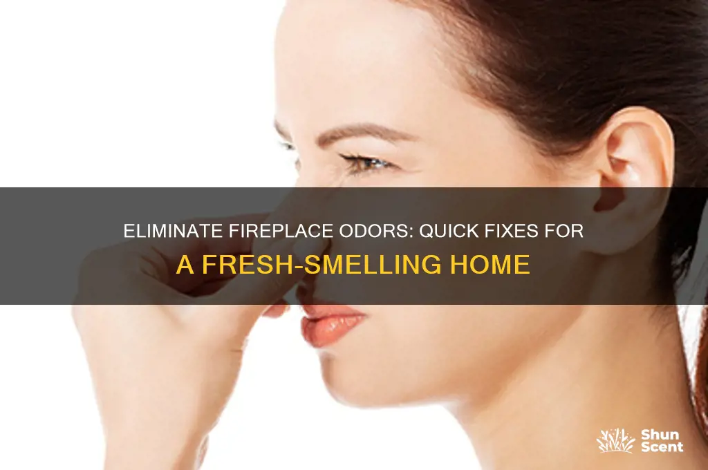 how to get rid of smelly fireplace odor