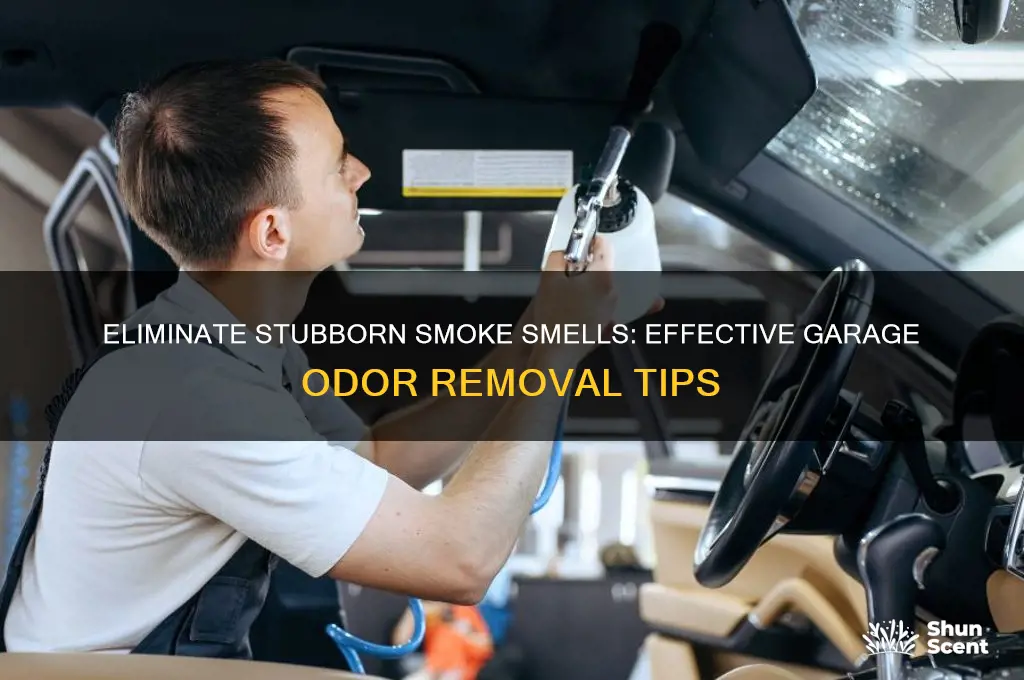 how to get rid of smoke odor in garage
